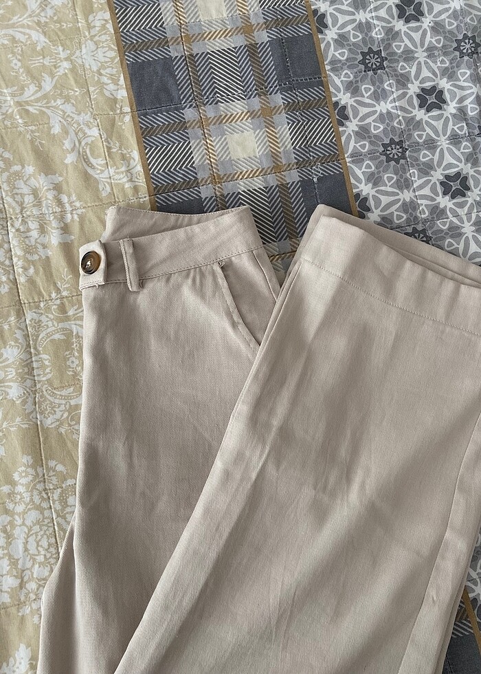 Trendyol kumaş pantolon keten gibi - Görsel 2