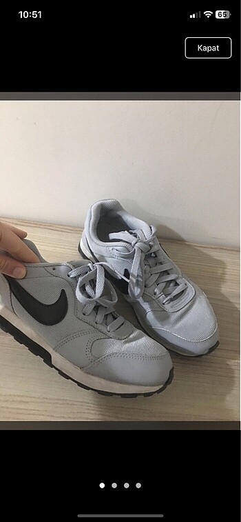 Nike gri ayakkabı