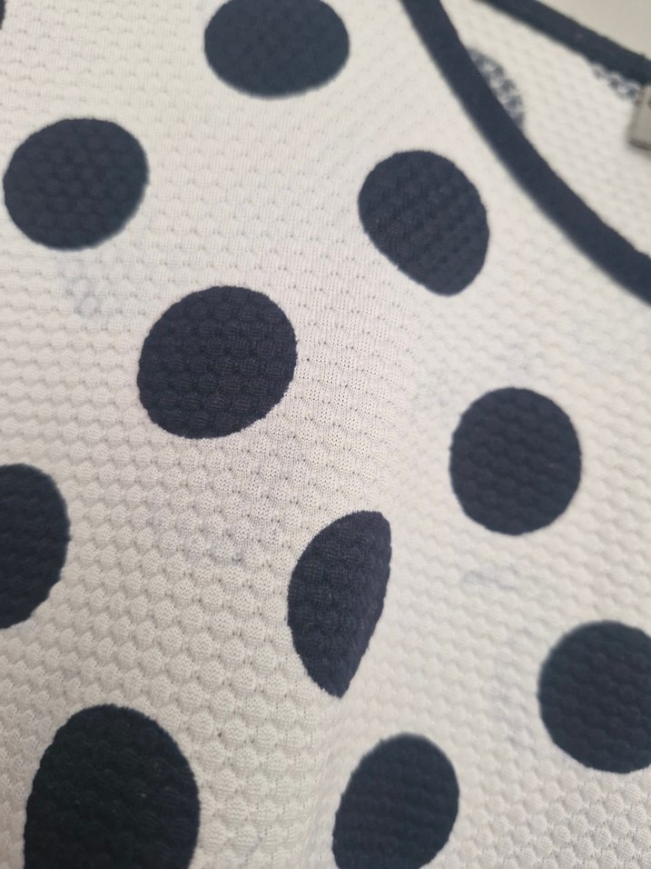 Puantiye Desenli Hamile Uzun Kollu Tişört esnek - Görsel 5