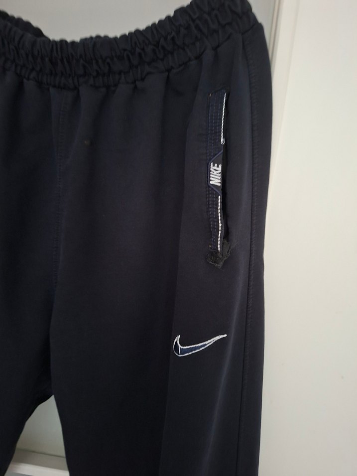 Siyah Fermuarlı Erkek Eşofman Altı - Görsel 2