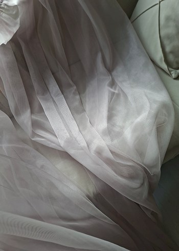 gül kurusu yeni gibi tül - Görsel 4