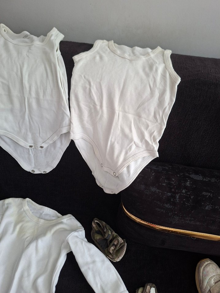 Bebek Erkek Beyaz Pamuklu Hastane Kıyafeti hepsinin fiyatı - Görsel 2