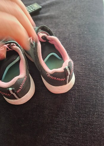 Kız Çocuk Renkli Bağcıksız Spor Ayakkabı - Görsel 4