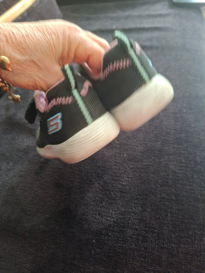 Kız Çocuk Renkli Bağcıksız Spor Ayakkabı - Görsel 3