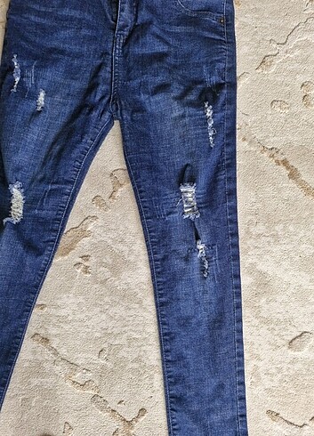 m Beden lacivert Renk Pantalon likrali 