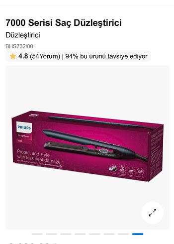 Philips Philips 7000 Saç Düzleştirici
