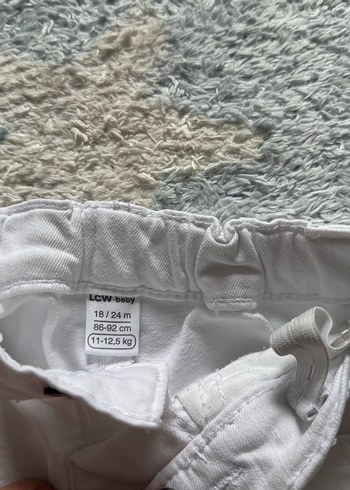 12-18 Ay Beden gri Renk Beyaz jean Düğmeli Gri Erkek Çocuk Denim Pantolon
