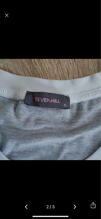 Seven Hill Gri tişört