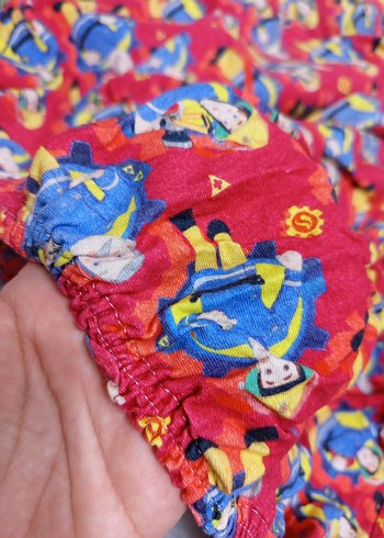 itfaiyeci sam desenli 60*120 bebek yatağı lastikli çarşafı - Görsel 2