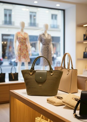 Beyaz Pamuklu Günlük Kadın Tote Çanta - Görsel 8