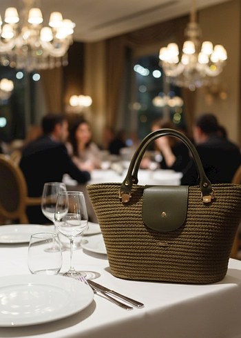 Beyaz Pamuklu Günlük Kadın Tote Çanta - Görsel 5