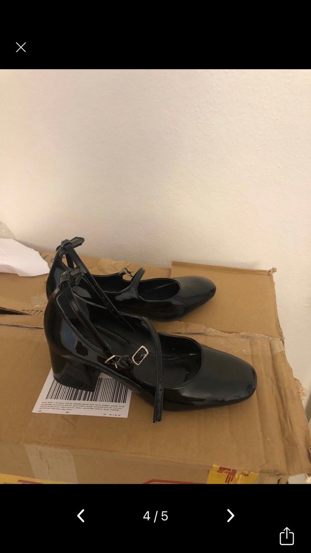 Rugan  topuklu  ayakkabı - Görsel 4