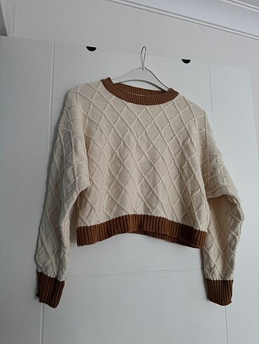 universal Beden Crop kazak