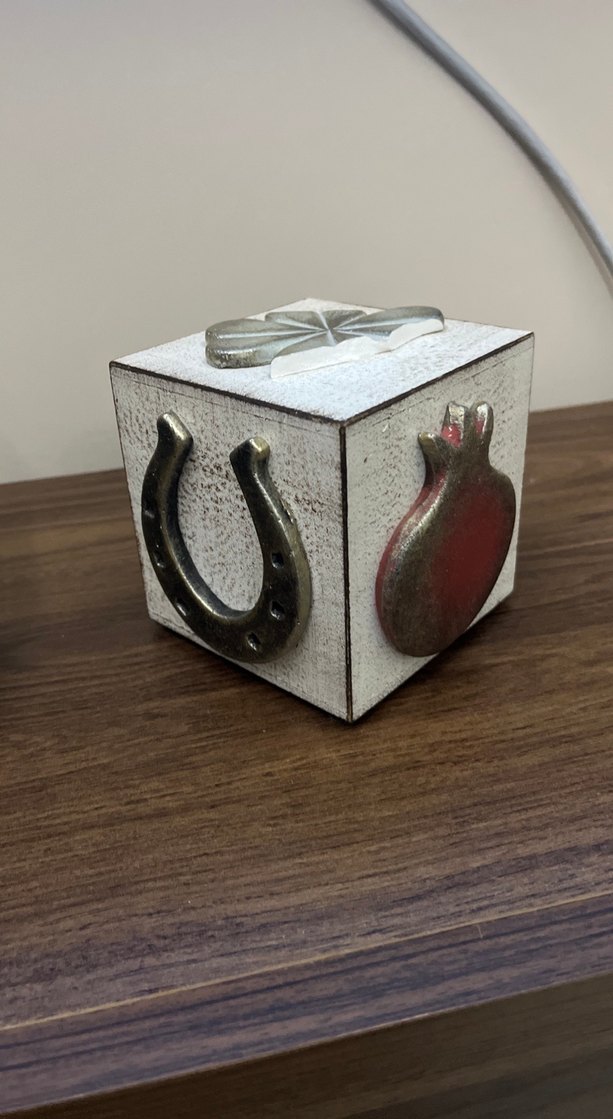 Paşabahçe Ahşap dekoratif şans küpü - Görsel 4