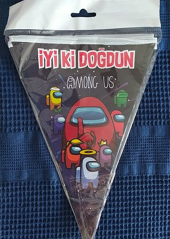 Among Us Kırmızı Parti Seti