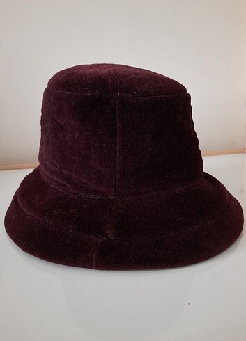 Kadife kadın sapkasi - Görsel 8