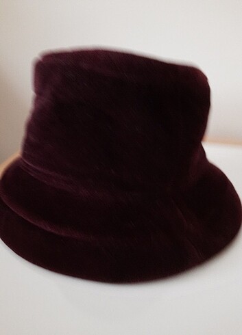 Kadife kadın sapkasi - Görsel 10