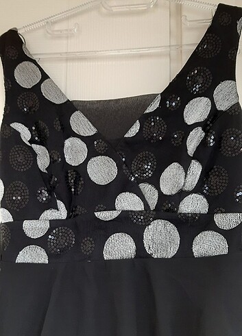 Kısa gece elbisesi - Görsel 6