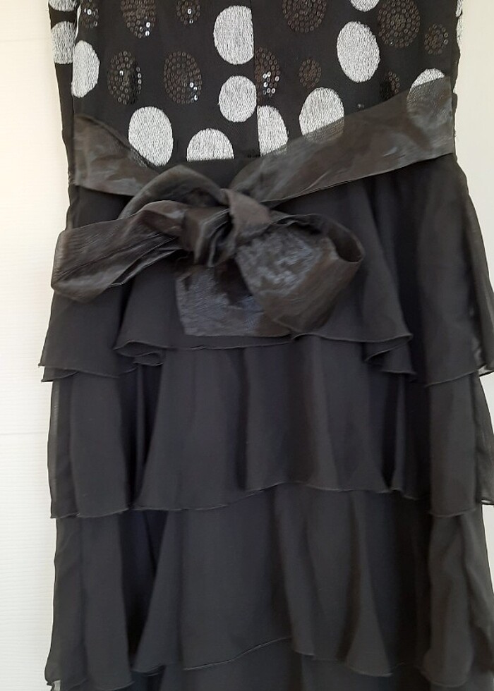 Kısa gece elbisesi - Görsel 4