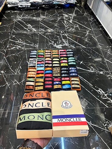MONCLER 3LÜ KUTU BOXER