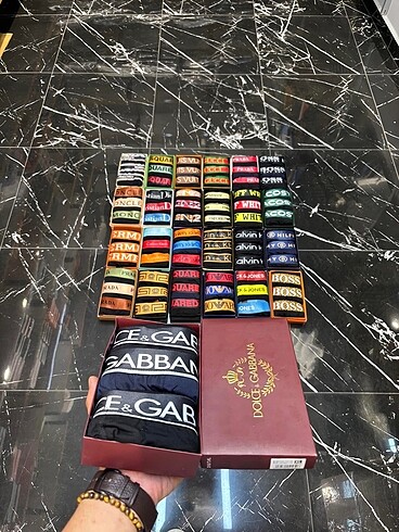 DOLCE & GABBANA 3LÜ KUTU BOXER
