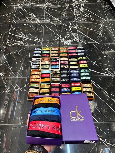 CALVİN KLEİN 3LÜ KUTU BOXER