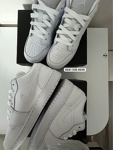 Nike Air Jordan Low Beyaz 36.5/37.5