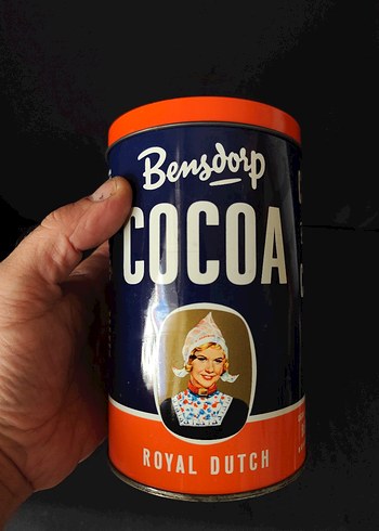 Beden Vintage Bensdorp Teneke kutu Dutch Hollanda