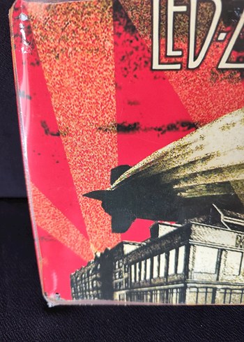 Diğer Vintage Led Zeppelin metal tabela