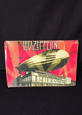Vintage Led Zeppelin metal tabela