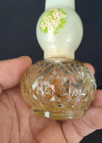 Beden altın Renk Vintage 1973 Avon Gaz Lambası Kolonya Şişesi Koleksiyonluk