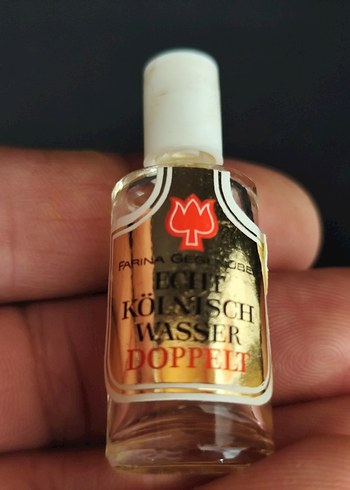 Diğer ECHT KOLNISCH WASSER DOPPELT FARINA GEGENUBER Nadir Minyatür 3ml