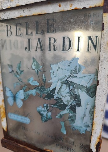  Beden BELLE JARDIN Beyaz Vintage Dekoratif Mumluk