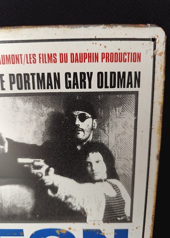 Beden Renk Leon The Professional Luc Besson Film metal posteri
