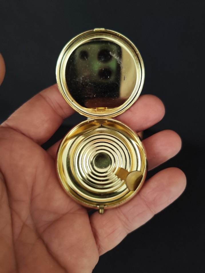 Leopar Desenli Vintage metal kutular - Görsel 3