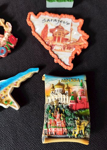 Renkli Dünya Şehirleri Magnetleri - Görsel 5