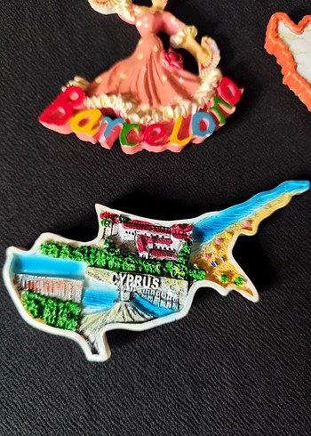 Renkli Dünya Şehirleri Magnetleri - Görsel 2