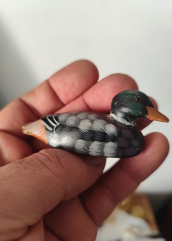 El Yapımı Gri Kuş Figürleri - Görsel 5