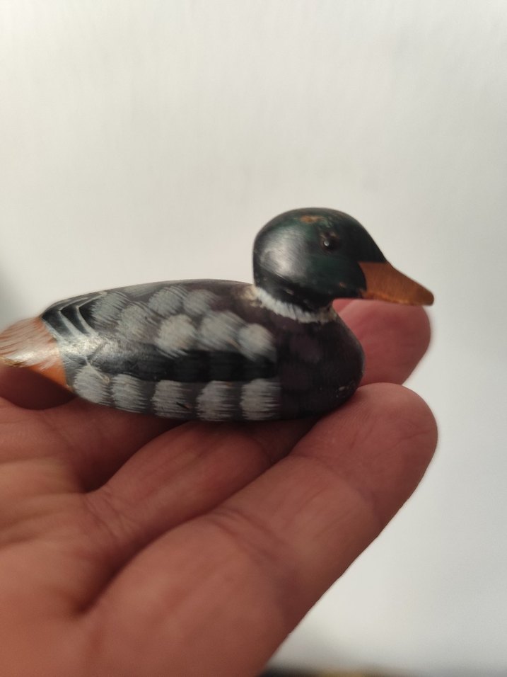 El Yapımı Gri Kuş Figürleri - Görsel 3