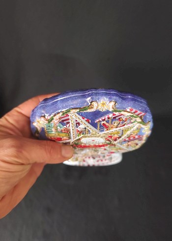 Heidel Confiserie Almanya Hatıra teneke kutu - Görsel 4