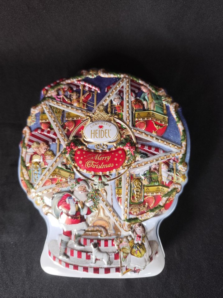 Heidel Confiserie Almanya Hatıra teneke kutu - Görsel 2