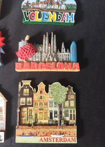 Renkli Şehir Temalı MAGNETLER - Görsel 2