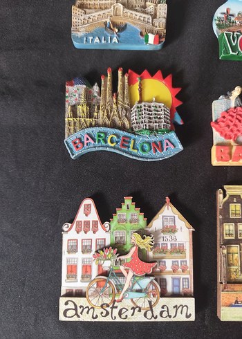 Renkli Şehir Temalı MAGNETLER - Görsel 3