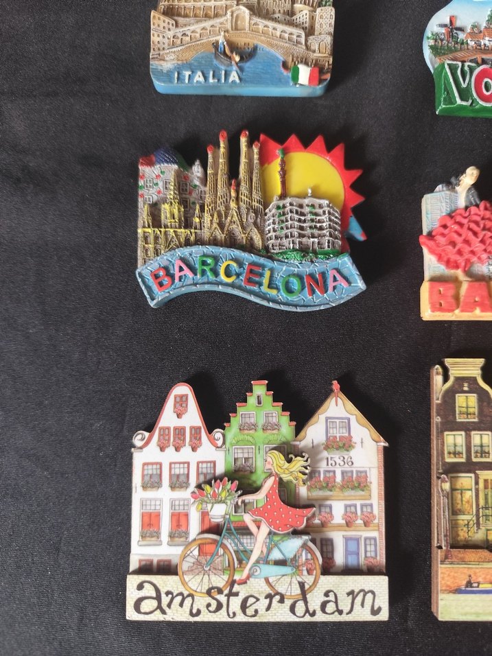 Renkli Şehir Temalı MAGNETLER - Görsel 3