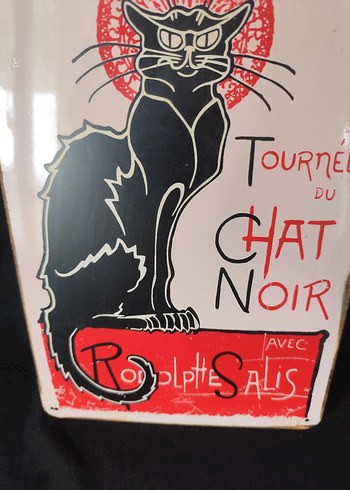 Tournée du Chat Noir Metal Poster - Görsel 3