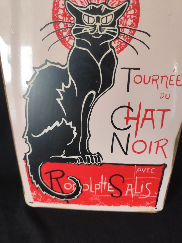 Tournée du Chat Noir Metal Poster - Görsel 3