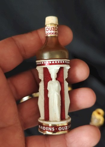 RETRO CLASSIC GREEK ELEGANCE OUZOUNIS OUZO şişeler - Görsel 7