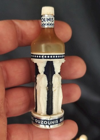 RETRO CLASSIC GREEK ELEGANCE OUZOUNIS OUZO şişeler - Görsel 2