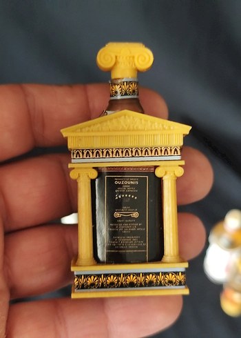 RETRO CLASSIC GREEK ELEGANCE OUZOUNIS OUZO şişeler - Görsel 5