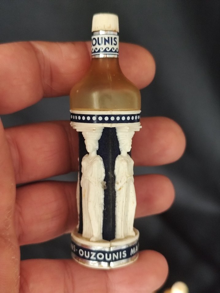 RETRO CLASSIC GREEK ELEGANCE OUZOUNIS OUZO şişeler - Görsel 2